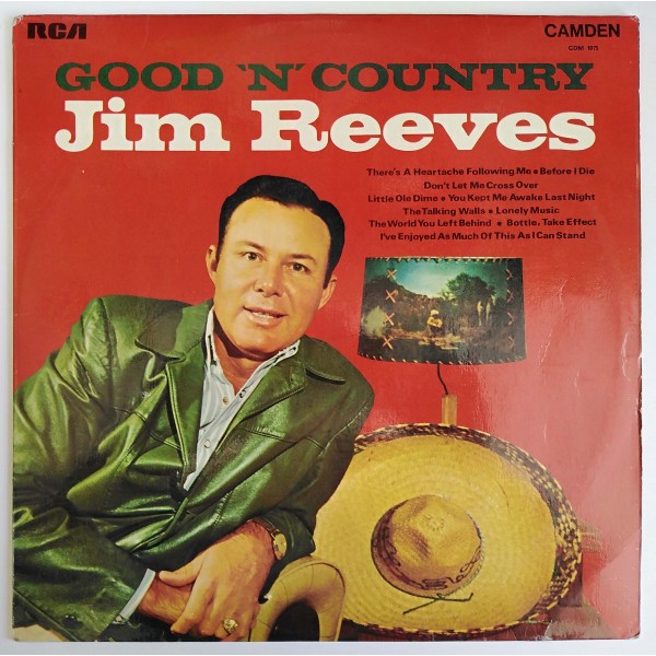 Jim Reeves ‎– Good 'N' Country