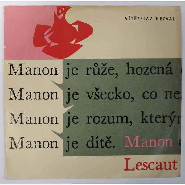 Vítězslav Nezval - Manon Lescaut