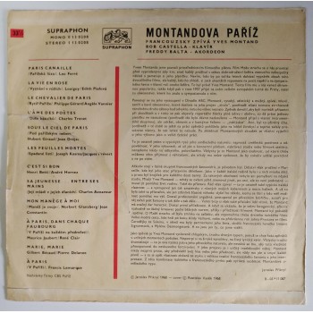 Yves Montand - Montandova Paříž