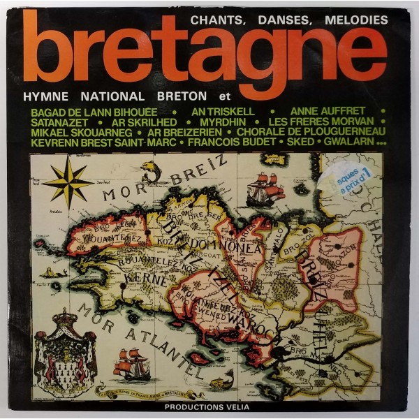 Bretagne: Hymne National Breton Et Chants, Danses, Melodies