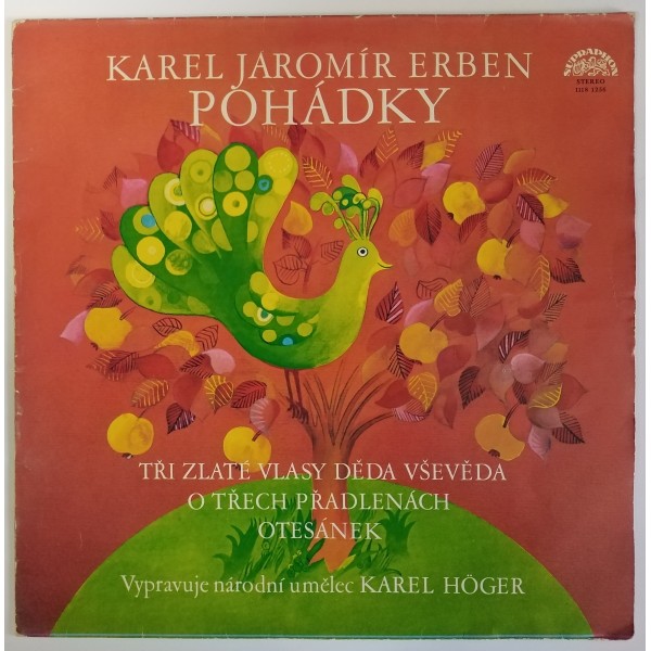 Karel Jaromír Erben - Pohádky / Tři zlaté vlasy děda Vševěda, O třech přadlenách, Otesánek