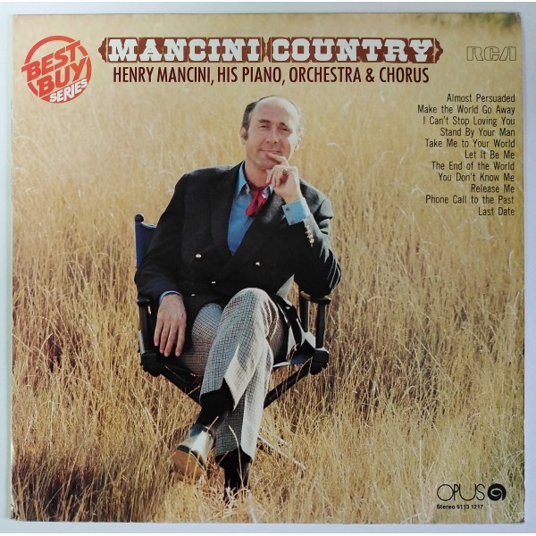 Henry Mancini, His Piano, Orchestra & Chorus - Mancini Country