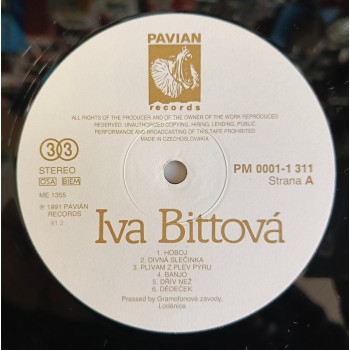 Iva Bittová - Iva Bittová / RARITA !!!