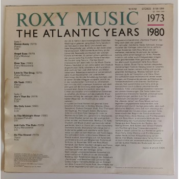 Roxy Music - The Atlantic Years 1973 - 1980