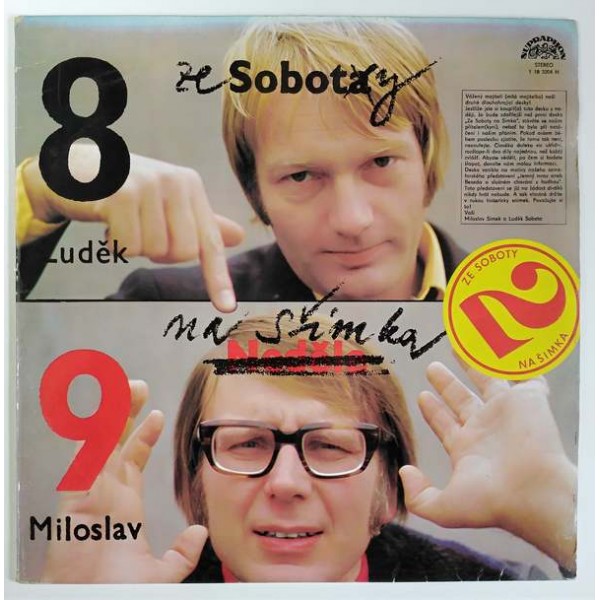 Luděk Sobota, Miloslav Šimek ‎- Ze Soboty Na Šimka 2